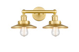 Bathroom Fixtures Two Lights by Innovations ( 405 | 616-2W-SG-M4-SG Edison ) 