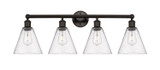 Bathroom Fixtures Four Lights by Innovations ( 405 | 616-4W-OB-GBC-84 Edison ) 