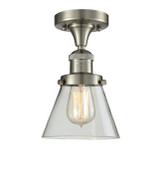Semi-Flush Mts. Glass Down by Innovations ( 405 | 517-1CH-SN-G62 Franklin Restoration ) 