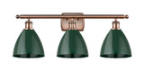 Bathroom Fixtures Three Lights by Innovations ( 405 | 516-3W-AC-MBD-75-GR Ballston ) 
