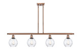 Linear/Island 4 Light + by Innovations ( 405 | 516-4I-AC-G362 Ballston ) 