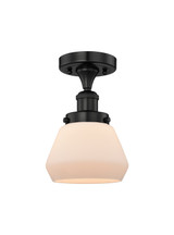 Semi-Flush Mts. Glass Down by Innovations ( 405 | 616-1F-BK-G171 Edison ) 