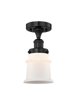 Semi-Flush Mts. Glass Down by Innovations ( 405 | 616-1F-BK-G181S Edison ) 