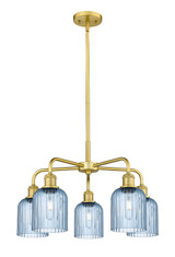 Mid. Chandeliers Glass Down by Innovations ( 405 | 516-5CR-SG-G559-5BL Downtown Urban ) 