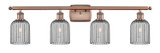 Bathroom Fixtures Four Lights by Innovations ( 405 | 516-4W-AC-G559-5SM Ballston ) 