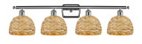 Bathroom Fixtures Four Lights by Innovations ( 405 | 516-4W-PC-RBD-8-NAT Ballston ) 