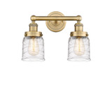 Bathroom Fixtures Two Lights by Innovations ( 405 | 616-2W-BB-G513 Edison ) 
