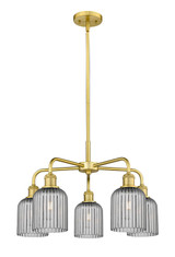 Mid. Chandeliers Glass Down by Innovations ( 405 | 516-5CR-SG-G559-5SM Downtown Urban ) 