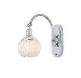 Sconces Single Glass by Innovations ( 405 | 518-1W-PC-G1216-6WM Ballston ) 