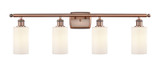 Bathroom Fixtures Four Lights by Innovations ( 405 | 516-4W-AC-G801 Ballston ) 