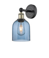 Sconces Single Glass by Innovations ( 405 | 616-1W-BAB-G558-6BL Edison ) 