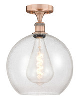 Semi-Flush Mts. Glass Down by Innovations ( 405 | 616-1F-AC-G124-12 Edison ) 