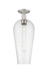Semi-Flush Mts. Glass Down by Innovations ( 405 | 716-1C-SN-G456-8SDY Arcadia ) 