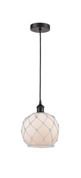 Mini Pendants Glass Down by Innovations ( 405 | 616-1P-BK-G121-8RW Edison ) 