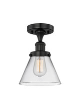 Semi-Flush Mts. Glass Down by Innovations ( 405 | 616-1F-BK-G42 Edison ) 
