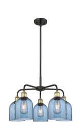 Mid. Chandeliers Glass Down by Innovations ( 405 | 516-5CR-BAB-G558-6BL Ballston ) 