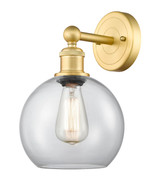 Sconces Single Glass by Innovations ( 405 | 616-1W-SG-G122-8 Edison ) 