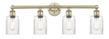 Bathroom Fixtures Four Lights by Innovations ( 405 | 616-4W-AB-G342 Edison ) 