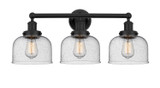 Bathroom Fixtures Three Lights by Innovations ( 405 | 616-3W-BK-G74 Edison ) 