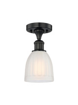 Semi-Flush Mts. Glass Down by Innovations ( 405 | 616-1F-BK-G441 Edison ) 