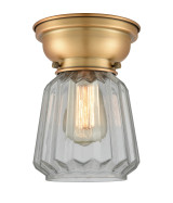 Flush Mounts Glass Down by Innovations ( 405 | 623-1F-BB-G142 Franklin Restoration ) 