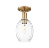 Semi-Flush Mts. Glass Down by Innovations ( 405 | 716-1C-CB-G459-6CL Arcadia ) 