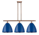 Linear/Island 3 Light Bar by Innovations ( 405 | 516-3I-AC-MBD-12-BL Ballston ) 
