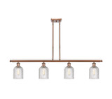 Linear/Island 4 Light + by Innovations ( 405 | 516-4I-AC-G559-5CL Ballston ) 