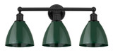 Bathroom Fixtures Three Lights by Innovations ( 405 | 616-3W-BK-MBD-75-GR Edison ) 