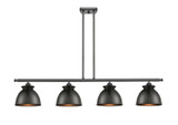 Linear/Island 4 Light + by Innovations ( 405 | 516-4I-BK-M14-BK-LED Ballston ) 