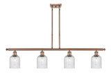 Linear/Island 4 Light + by Innovations ( 405 | 516-4I-AC-G559-5SDY Ballston ) 
