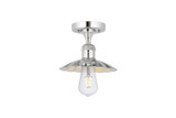 Semi-Flush Mts. Exposed Lamps by Innovations ( 405 | 517-1C-PC-M17-PC Franklin Restoration ) 