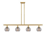 Linear/Island 4 Light + by Innovations ( 405 | 516-4I-SG-G1213-6SM Ballston ) 