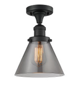 Semi-Flush Mts. Glass Down by Innovations ( 405 | 517-1CH-BK-G43 Franklin Restoration ) 
