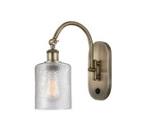 Sconces Single Glass by Innovations ( 405 | 518-1W-AB-G112-LED Ballston ) 