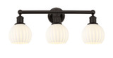 Bathroom Fixtures Three Lights by Innovations ( 405 | 616-3W-OB-G1217-6WV Edison ) 