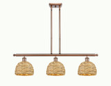 Linear/Island 3 Light Bar by Innovations ( 405 | 516-3I-AC-RBD-8-NAT Ballston ) 