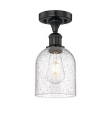 Semi-Flush Mts. Glass Down by Innovations ( 405 | 616-1F-BK-G558-6SDY Edison ) 
