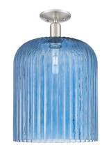 Semi-Flush Mts. Glass Down by Innovations ( 405 | 716-1C-SN-G559-12BL Arcadia ) 
