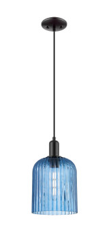 Mini Pendants Glass Down by Innovations ( 405 | 716-1P-BK-G559-8BL Arcadia ) 