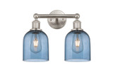 Bathroom Fixtures Two Lights by Innovations ( 405 | 616-2W-SN-G558-6BL Edison ) 