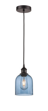 Mini Pendants Glass Down by Innovations ( 405 | 616-1P-OB-G558-6BL Edison ) 