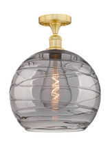 Semi-Flush Mts. Glass Down by Innovations ( 405 | 616-1F-SG-G1213-14SM Edison ) 