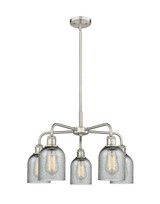 Mid. Chandeliers Glass Down by Innovations ( 405 | 516-5CR-SN-G257 Ballston ) 