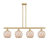 Linear/Island 4 Light + by Innovations ( 405 | 516-4I-SG-G121-8RB Ballston ) 