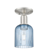 Semi-Flush Mts. Glass Down by Innovations ( 405 | 716-1C-SN-G559-5BL Arcadia ) 