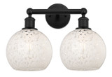 Bathroom Fixtures Two Lights by Innovations ( 405 | 616-2W-BK-G1216-8WM Edison ) 