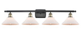 Bathroom Fixtures Four Lights by Innovations ( 405 | 516-4W-BAB-G131 Ballston ) 