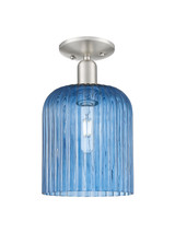 Semi-Flush Mts. Glass Down by Innovations ( 405 | 716-1C-SN-G559-8BL Arcadia ) 