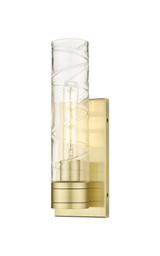 Sconces Single Glass by Innovations ( 405 | 617-1W-AB-G617-11DE Downtown Urban ) 